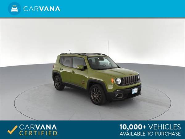 2016 Jeep Renegade 75th Anniversary Sport Utility 4D suv Green - for sale in North Babylon, NY – photo 9
