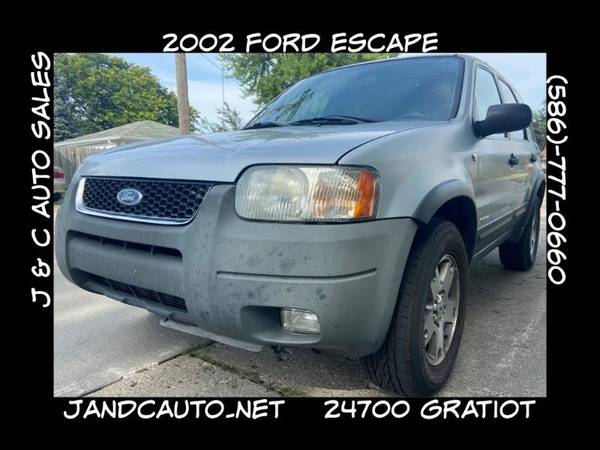 2002 Ford Escape XLT Choice 4WD - cars & trucks - by dealer -... for sale in Eastpointe, MI