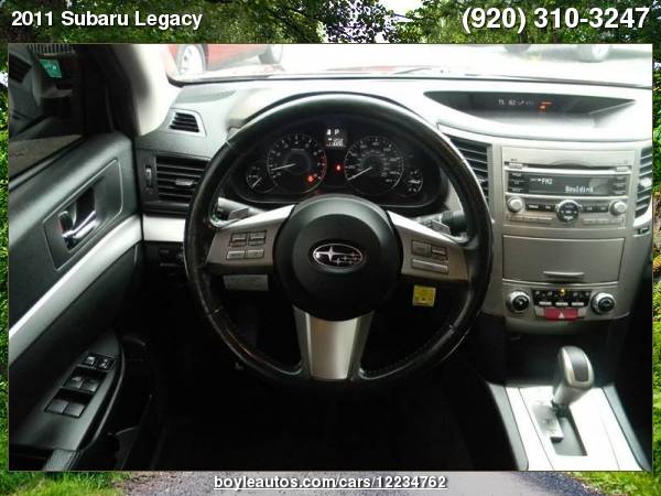 2011 Subaru Legacy 2.5i Premium AWD 4dr Sedan CVT with for sale in Appleton, WI – photo 9