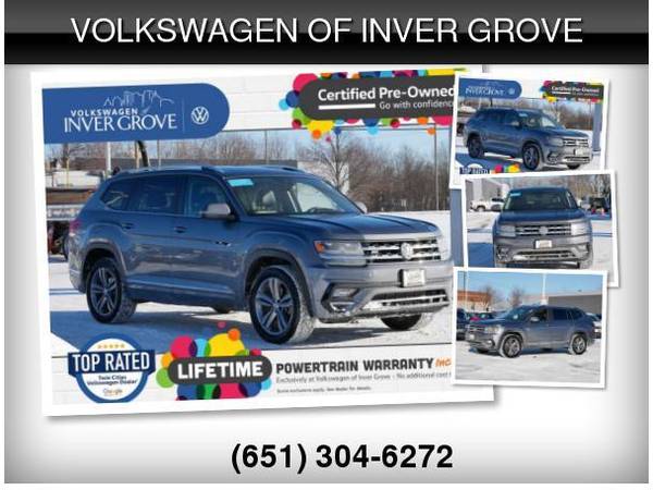 2019 Volkswagen VW Atlas 3 6L V6 SEL R-Line - - by for sale in Inver Grove Heights, MN