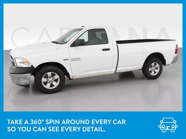 2017 Ram 1500 Regular Cab Tradesman Pickup 2D 8 ft pickup White for sale in South El Monte, CA – photo 3