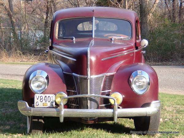 2 owner, 1940 Ford Deluxe - - by dealer - vehicle for sale in Essex, CT – photo 7