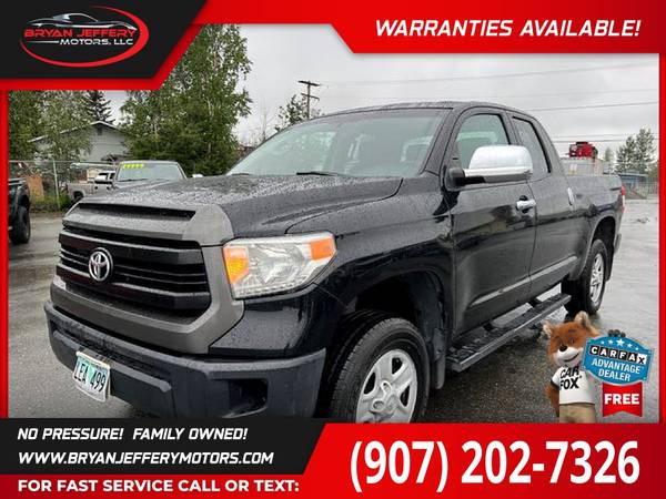 2014 Toyota Tundra Double Cab SR Pickup 4D 6 12 ft FOR ONLY 288/mo! for sale in Anchorage, AK