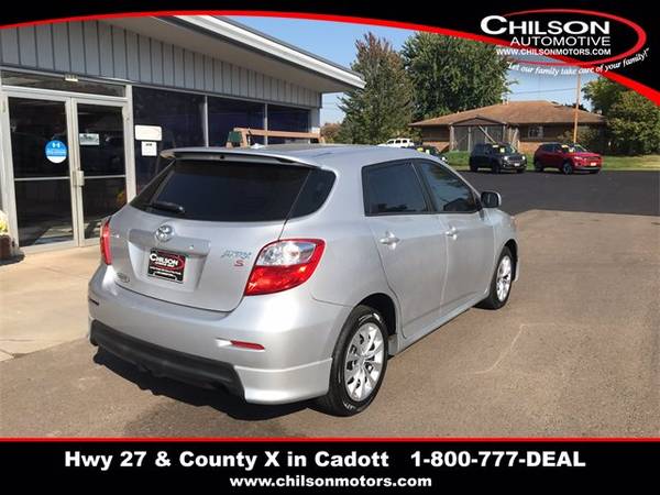 2010 Toyota Matrix S hatchback Silver - - by dealer for sale in Cadott, WI – photo 16