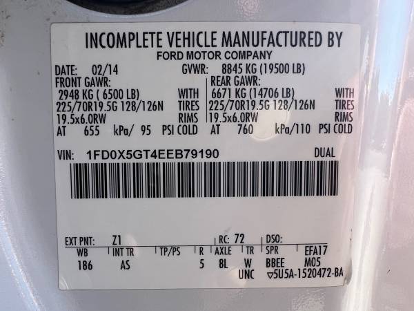 2014 Ford F550 With Scelzi 12 Contractor Body & BRAND NEW 6 7L for sale in San Luis Obispo, CA – photo 17