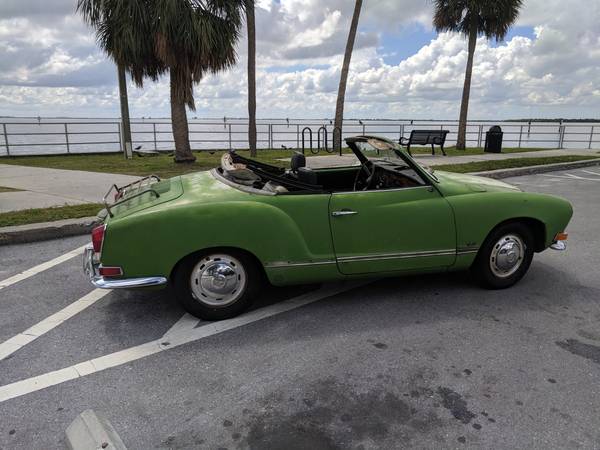 1971 VW Karmann Ghia Convertible SURVIVOR stored since 84 for sale in Safety Harbor, FL – photo 9