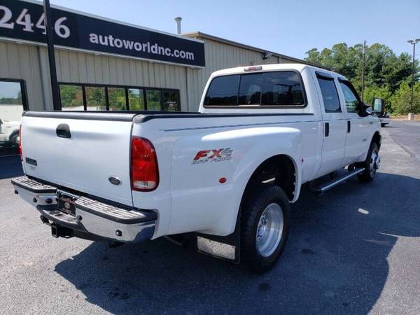2007 FORD F350--XLT--CREW CAB--4WD--143K MILES--WHITE for sale in Lenoir, TN – photo 4