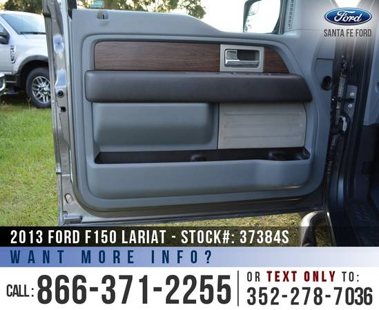 *** 2013 Ford F150 Lariat *** Flex Fuel Engine - SYNC - Leather Seats for sale in Alachua, GA – photo 12