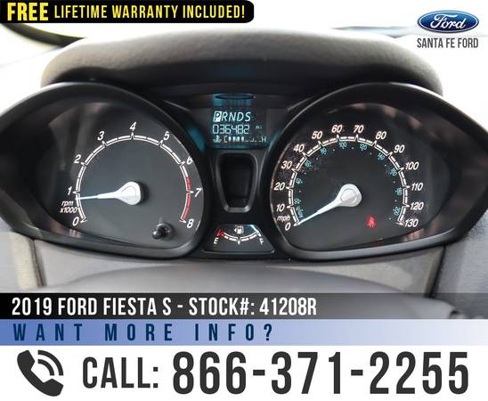 2019 Ford Fiesta S Backup Camera - SYNC - USB Port - cars & for sale in Alachua, FL – photo 16