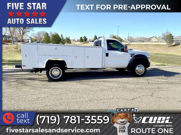 2008 Ford F550 F 550 F-550 Regular CabDRW - - by for sale in Pueblo, CO – photo 5