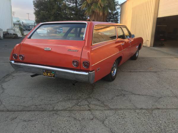 1969 CHEVY BELAIR WAGON RESTORED IN 04 SOLID CAR MIGHT TRADE - cars for sale in Turlock, CA – photo 3