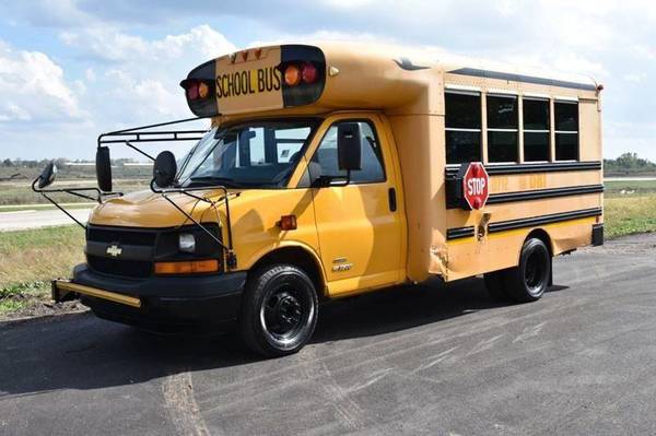 2006 Chevrolet 3500 6.6 Duramax Diesel Mini School Bus for sale in ...