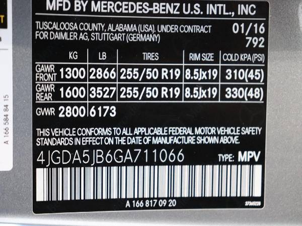 2016 Mercedes Benz GLE350 SUV *Navi*LowMiles*Warranty* for sale in San Jose, CA – photo 6