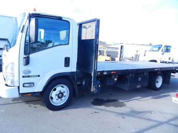 2014 Isuzu Nqr Flatbed Truck for sale in NEW YORK, NY