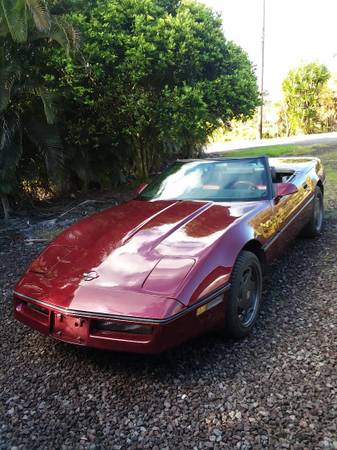 1988 Corvette Convertible for sale in Keaau, HI