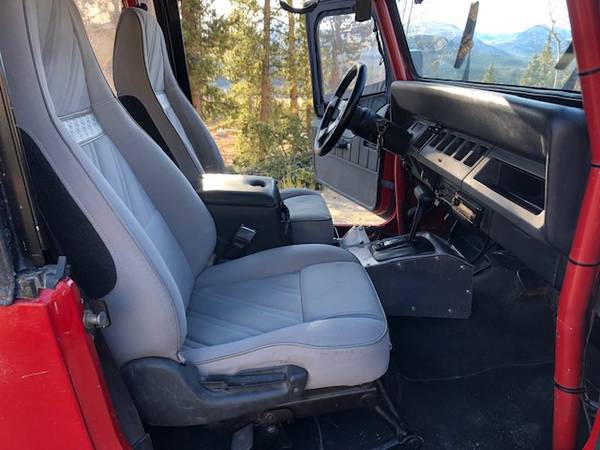 1995 JEEP YJ, 77K, Ext base, 4.0, 35's, TRADES WELCOME!! for sale in Alma, CO – photo 13