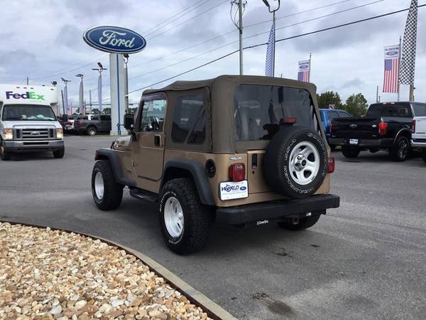 1999 Jeep Wrangler Desert Sand Pearl WOW... GREAT DEAL! for sale in Pensacola, FL – photo 9