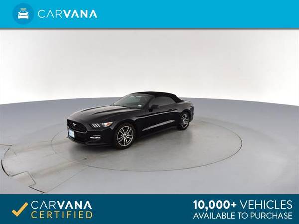 2016 Ford Mustang EcoBoost Premium Convertible 2D Convertible Black - for sale in Knoxville, TN – photo 6