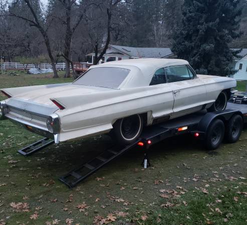 1962 Cadillac Convertible Barn find for sale in Grants Pass, OR