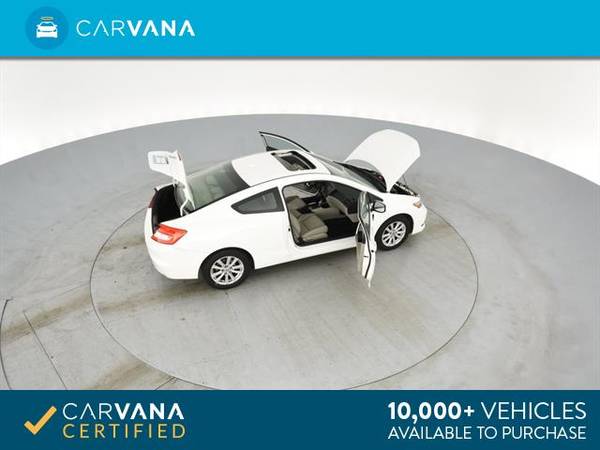 2012 Honda Civic EX-L Coupe 2D coupe WHITE - FINANCE ONLINE for sale in Atlanta, CA – photo 14