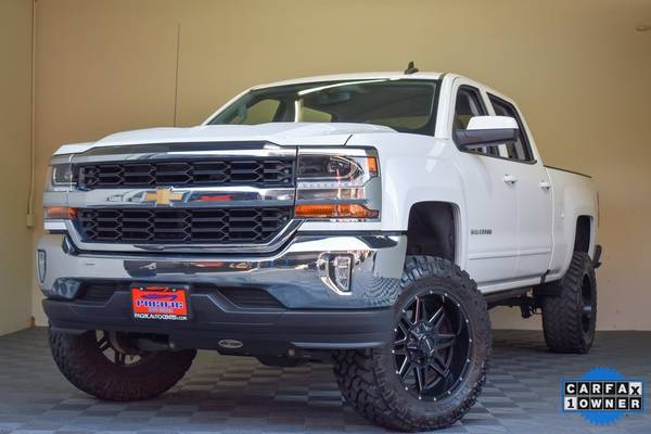 2017 Chevrolet Chevy Silverado 1500 LT Crew Cab Lifted Truck #27409 for sale in Fontana, CA – photo 3