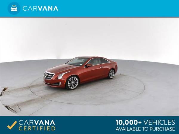 2015 Caddy Cadillac ATS 3.6L Premium Coupe 2D coupe Red - FINANCE for sale in Atlanta, GA – photo 6