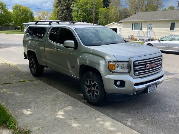 2017 GMC Canyon 4WD with topper for sale in Missoula, MT