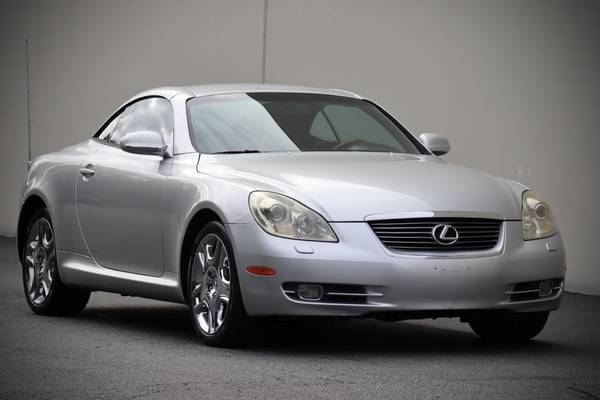2006 LEXUS SC 430 CONVERTIBLE LOW MILES SC430 1 OWNER VEHICLE - cars for sale in Portland, OR