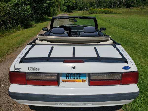 1990 MUSTANG CONVERTIBLE LOW MILES NO RUST for sale in Cushing, MN – photo 6