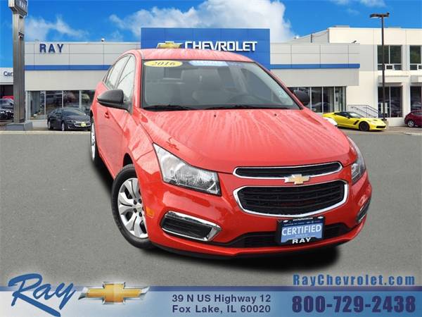 2016 Chevrolet Cruze Limited LS Sedan Certified Bad Credit Ok for sale in Fox_Lake, IL – photo 2