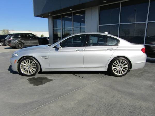 2011 *BMW* *5 Series* *550i xDrive* Titanium Silver - cars & trucks... for sale in Omaha, NE – photo 4