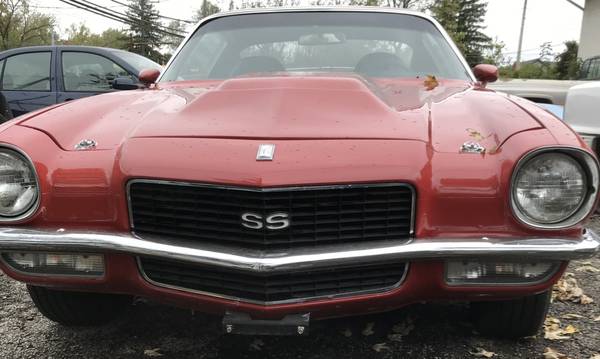 1970 L78 Chevrolet Camaro SS 396 (1 of 600 produced) for sale in Chagrin Falls, OH – photo 2