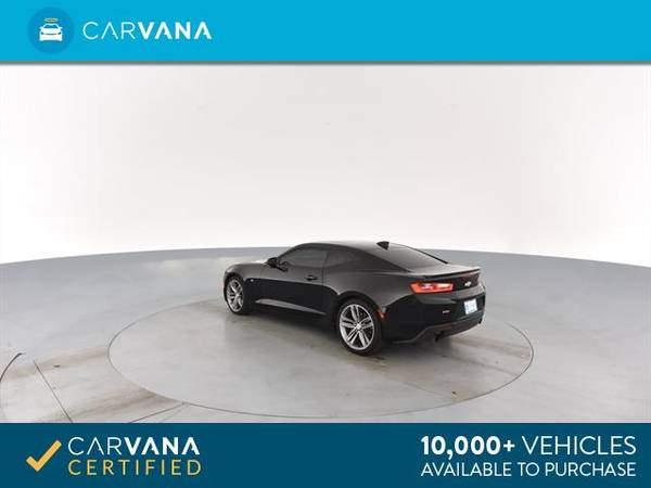 2017 Chevy Chevrolet Camaro LT Coupe 2D coupe BLACK - FINANCE ONLINE for sale in Broken Arrow, OK – photo 8