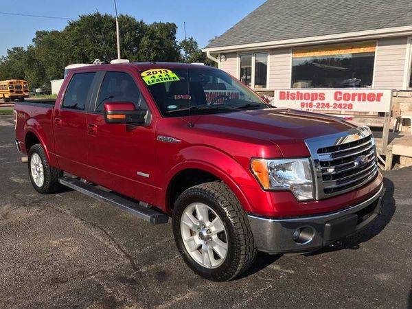 2013 Ford F-150 F150 F 150 Lariat 4x4 4dr SuperCrew Styleside 5.5 ft. for sale in Sapulpa, OK – photo 2