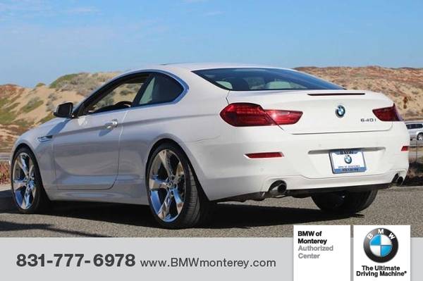 2013 BMW 640i 2dr Cpe for sale in Seaside, CA – photo 8