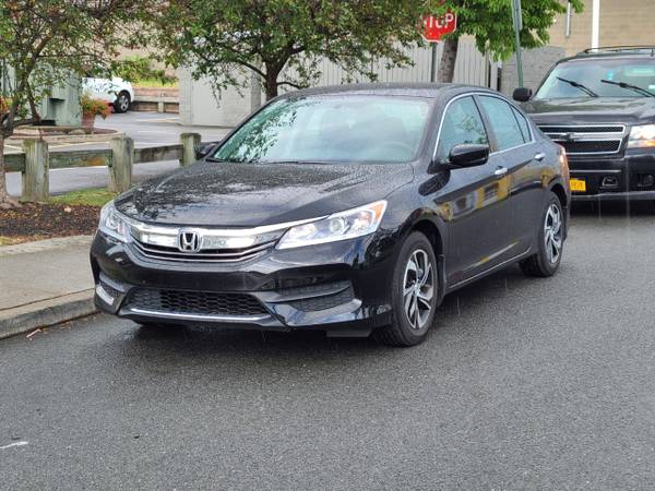 Black on black 2017 HONDA ACCORD** 4Cyl ** very low mileage! - cars... for sale in Newburgh, NY