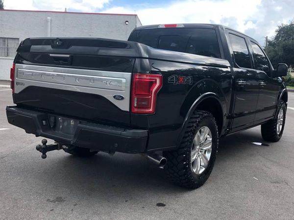 2015 Ford F-150 F150 F 150 Platinum 4x4 4dr SuperCrew 5.5 ft. SB for sale in TAMPA, FL – photo 6