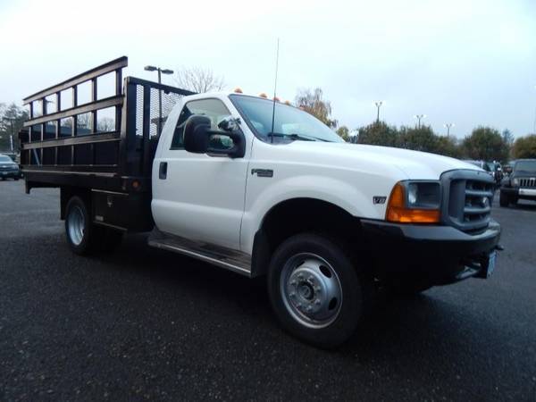 1999 Ford F450 Super Duty Regular Cab & Chassis Diesel 4x4 4WD Truck 1 for sale in Portland, OR – photo 7