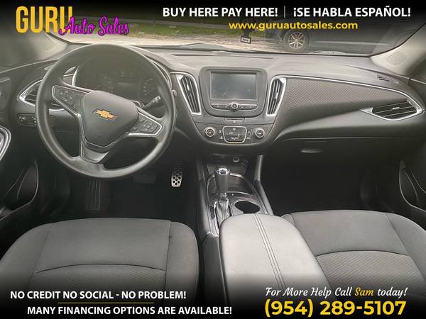 255/mo - 2017 Chevrolet Malibu LTSedan - - by dealer for sale in Miramar, FL – photo 18