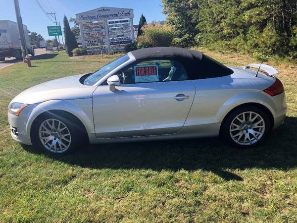 Convertible Audi TT with low mileage for sale in Pocasset, MA