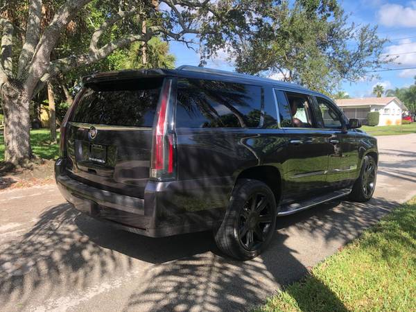 2015 CADILLAC ESCALADE ESV/DVD/4WD - - by dealer for sale in Hollywood, FL – photo 13