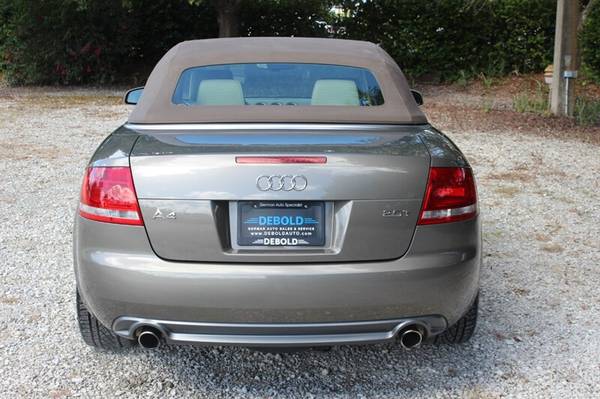 2009 Audi A4 2.0T Cabriolet Convertible Clean CARFAX for sale in Bonita Springs, FL – photo 11