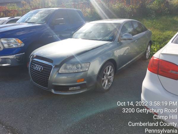 2010 Audi A6 3 0T quattro Premium Plus AWD Sedan NEEDS AN ENGIN for sale in Camp Hill, PA