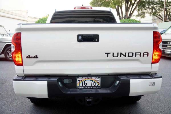 2020 Toyota Tundra 4WD TRD Pro CrewMax 5.5 Bed 5.7L (Natl) Great... for sale in Honolulu, HI – photo 5