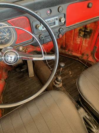 1968 VW Beetle Bug Convertible Autostick for sale in Fayetteville, AR – photo 9