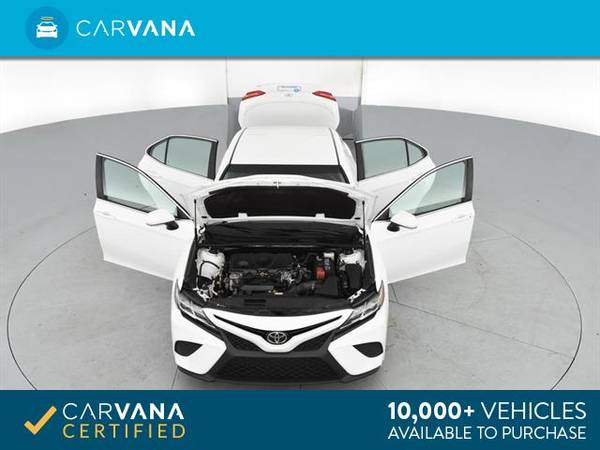 2018 Toyota Camry SE Sedan 4D sedan White - FINANCE ONLINE for sale in Cleveland, OH – photo 12