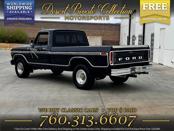 1978 Ford F 250 Camper Deluxe v8 Big Block 460 Pickup which won t for sale in Palm Desert, UT – photo 8