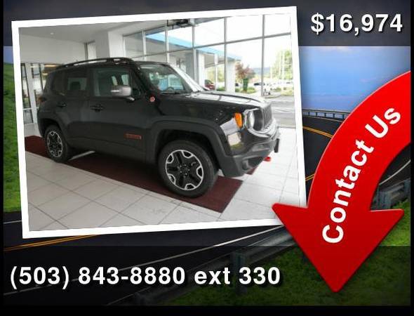 2017 Jeep Renegade Trailhawk **We Offer Financing To Anyone the Law for sale in Milwaukie, OR