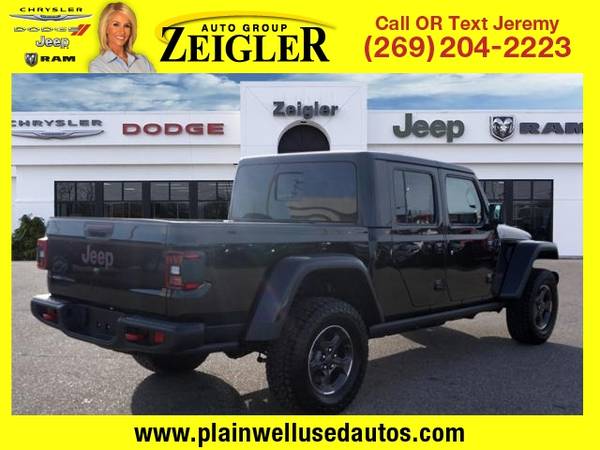 *2021* *Jeep* *Gladiator* *Rubicon* - cars & trucks - by dealer -... for sale in Plainwell, MI – photo 3