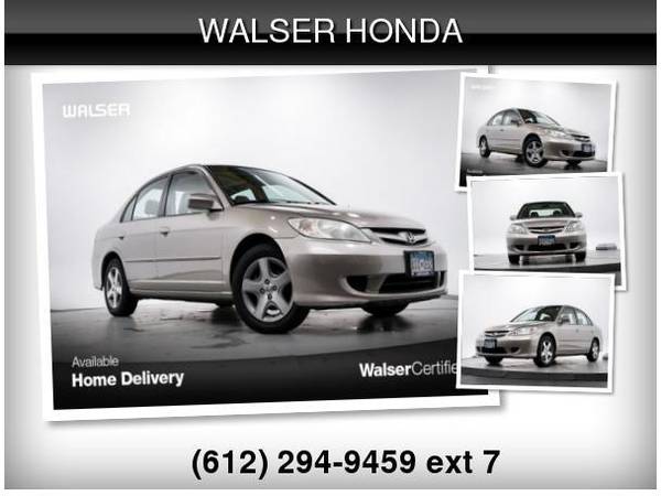 2004 Honda Civic EX MOON Free Home Delivery Available! - cars & for sale in Burnsville, MN